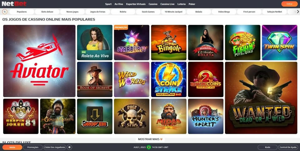 7games 50 rodadas grátis O Casino coopera com mais de 70 fornecedores conhecidos na indústria de jogos online e possui diversos conteúdos de jogos. Os jogadores podem explorar uma variedade de jogos, divididos em casino ao vivo, slots, jogos de jackpot, jogos recomendados, novos jogos, jogos de mesa e jogos criptográficos, garantindo uma experiência de jogo rica e variada.